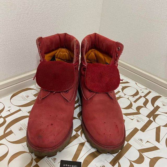 Timberland 28.0cmティンバーランド レッド ブーツ
