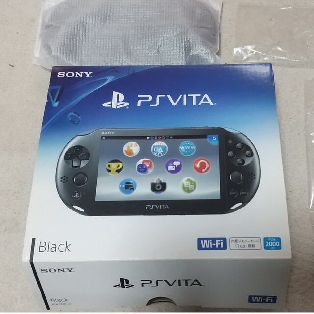 ゲームソフト/ゲーム機本体PSVita PCH2000 Black