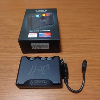 中古 CHORD ポータブルヘッドホンアンプ MOJO-BLKの通販 by タケゾー's ...