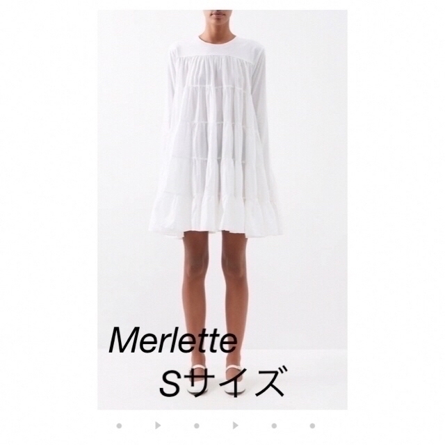 本日限定価格 Merlette マーレット ワンピース ソリマン ティアード