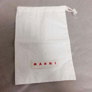 Marni - マルニ 巾着袋の通販 by ゆだ's shop｜マルニならラクマ