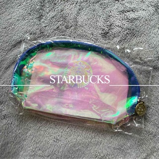 スターバックス(Starbucks)の【新品】STARBUCKS スタバ ステーショナリーポーチプリズム(ポーチ)