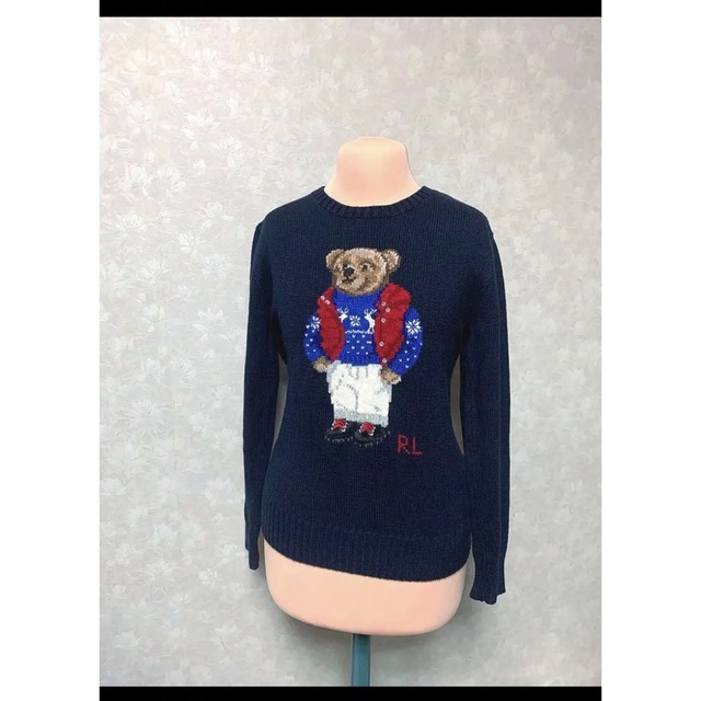 Ralph Lauren(ラルフローレン)の【ポロベア】ラルフローレン ニット セーター レディース M   NO963 レディースのトップス(ニット/セーター)の商品写真