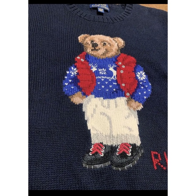 Ralph Lauren(ラルフローレン)の【ポロベア】ラルフローレン ニット セーター レディース M   NO963 レディースのトップス(ニット/セーター)の商品写真