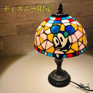 満点の 【希少・良品】ディズニー限定ステンドグラス ミッキー ミニー
