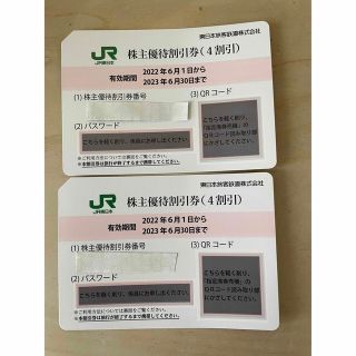 JR東日本　株主優待券　2枚(その他)