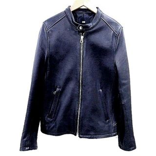 HARE - ハレ ライダースジャケット シングル ラムレザー 羊革 S 黒