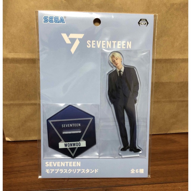 SEVENTEEN(セブンティーン)のSEVENTEEN セブチ ウォヌ モアプラス クリアスタンド エンタメ/ホビーのタレントグッズ(アイドルグッズ)の商品写真