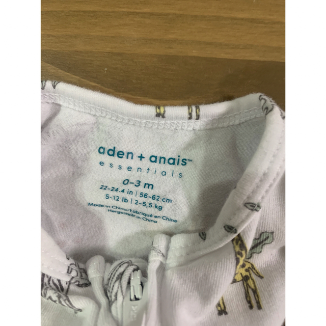 aden+anais(エイデンアンドアネイ)のaden+anei スワドル(箱なし) キッズ/ベビー/マタニティのこども用ファッション小物(おくるみ/ブランケット)の商品写真