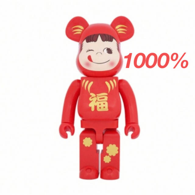 MEDICOM TOY - 新品未開封 BE@RBRICK 達磨 ペコちゃん 1000%