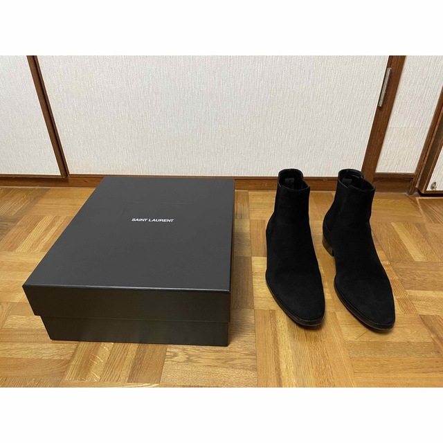 2022春夏新色】 Saint Laurent - サンローラン チェルシーブーツ30