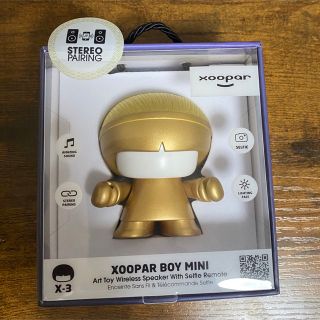 XOOPAR BOY MINI ゴールド　Bluetooth スピーカー(スピーカー)