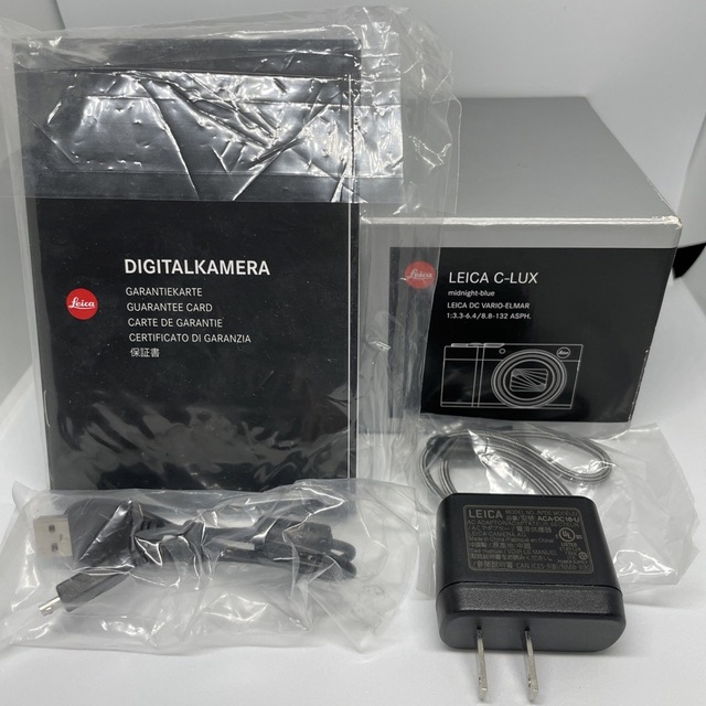 Leica C-LUX ミッドナイトブルー+純正レザーケース カメラ Leica C-LUX ミッドナイトブルー+純正レザーケース カメラ