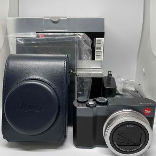 ライカ(LEICA)のLeica C-LUX  ミッドナイトブルー+純正レザーケース(コンパクトデジタルカメラ)