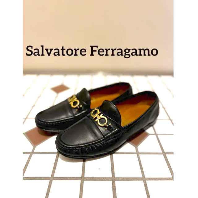 ☆美品☆Ferragamo　サルバトーレフェラガモ　ガンチーニ　ローファー