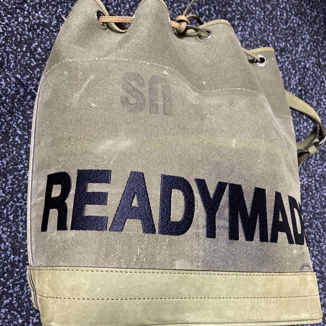 READYMADE(レディメイド)のREADEY MADE drawstring bag レディメイド メンズのバッグ(トートバッグ)の商品写真