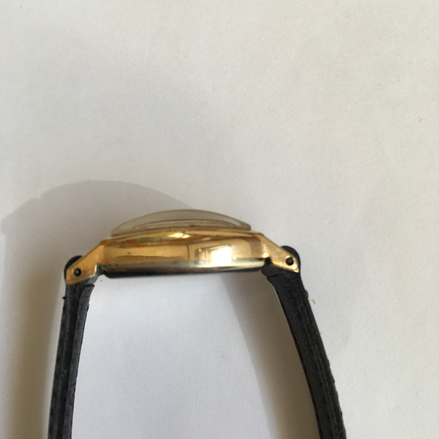 OMEGA(オメガ)の美品稼働　DELBANA アンティーク手巻14KGP腕時計　スイス製ヴィンテージ レディースのファッション小物(腕時計)の商品写真