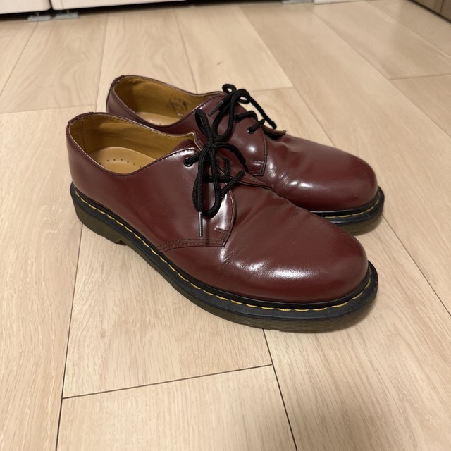 Dr.Martens(ドクターマーチン)のDr.Martins チェリーレッド　27.5cm レディースの靴/シューズ(ローファー/革靴)の商品写真