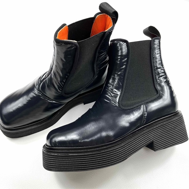 華麗 Marni - 新品 MARNI マルニ ナイロン チェルシーブーツ ブラック