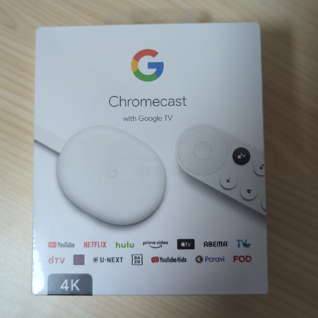 【新品未開封】Chromecast with Google TV 4K