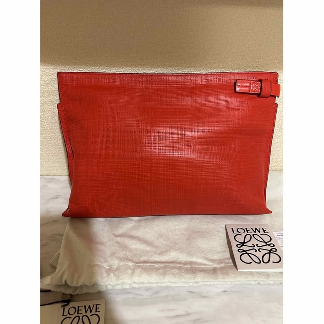 loewe ロエベ クラッチバッグ カーフスキン ハンドバッグ 小物入れ