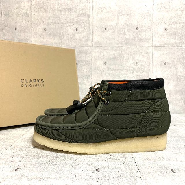 27cm クラークス オリジナル WALLABEE QUILTED ブーツ