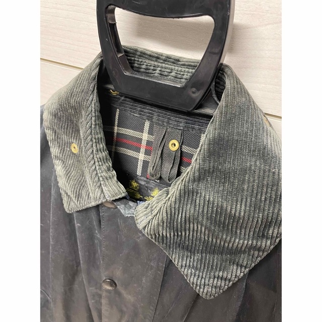 Barbour(バーブァー)のBarbour BORDER（バブアー　ボーダー）ネイビー C38/97㎝ メンズのジャケット/アウター(ステンカラーコート)の商品写真