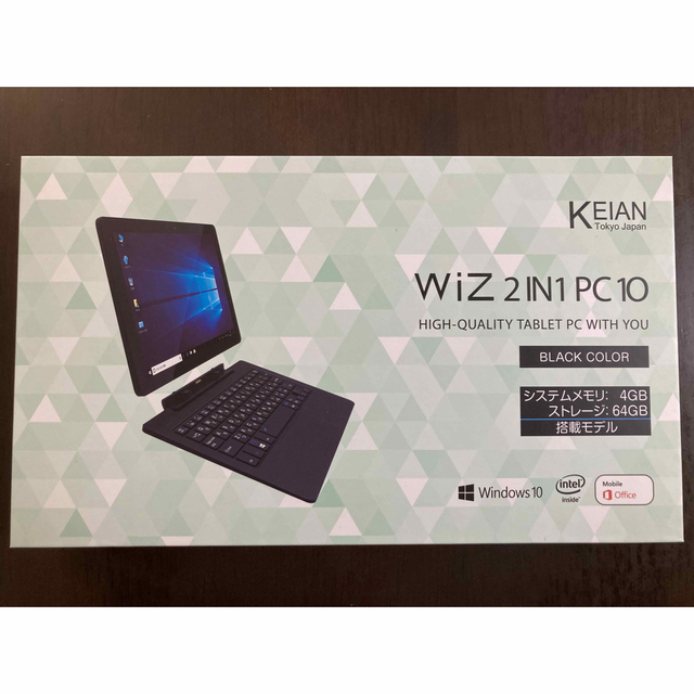 WiZ Windows10　2in1タブレットPC