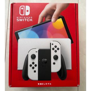 ニンテンドースイッチ(Nintendo Switch)のNintendo switch 有機ELモデル　美中古品(家庭用ゲーム機本体)