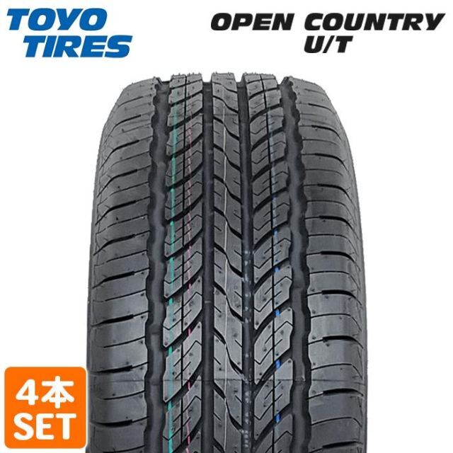 最大15%OFFクーポン TOYO U/T COUNTRY OPEN 265/70R16 TIRES タイヤ