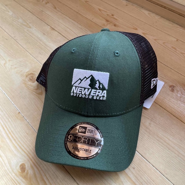 NEW ERA(ニューエラー)のニューエラ　キャップ　グリーン メンズの帽子(キャップ)の商品写真
