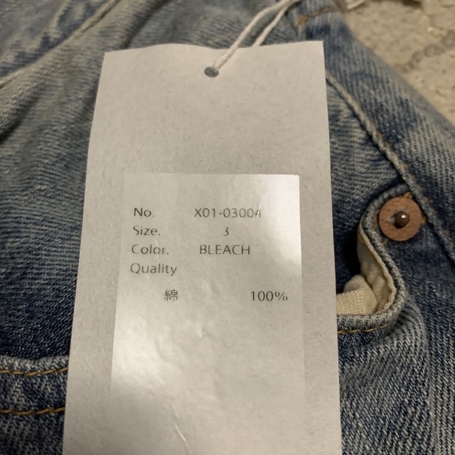 SS23 COMOLI 5P DENIM BLEACH size 3 jc-innovation.com