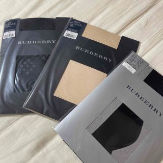 バーバリー(BURBERRY)のバーバリー／ストッキング3足セット(タイツ/ストッキング)