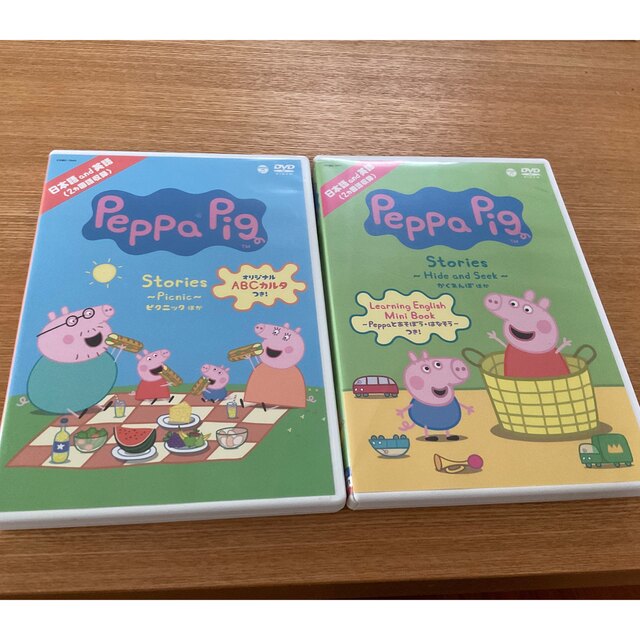 ！rica様専用です！Peppa Pig  ペッパピッグ　DVD 2枚セット エンタメ/ホビーのDVD/ブルーレイ(キッズ/ファミリー)の商品写真