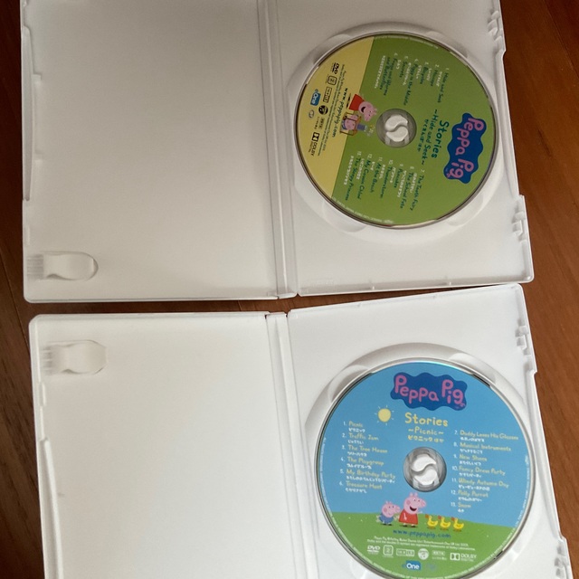 ！rica様専用です！Peppa Pig  ペッパピッグ　DVD 2枚セット エンタメ/ホビーのDVD/ブルーレイ(キッズ/ファミリー)の商品写真