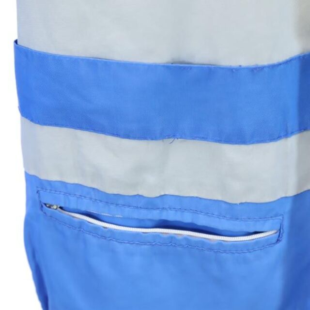 プーマ 80s 2WAY ヴィンテージ イタリア製 ジップジャケット L ブルー系 PUMA ロゴ刺繍 メンズ   【230219】 7