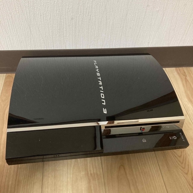 ps3 初期型　60GB  動作確認済　ジャンク エンタメ/ホビーのゲームソフト/ゲーム機本体(家庭用ゲーム機本体)の商品写真