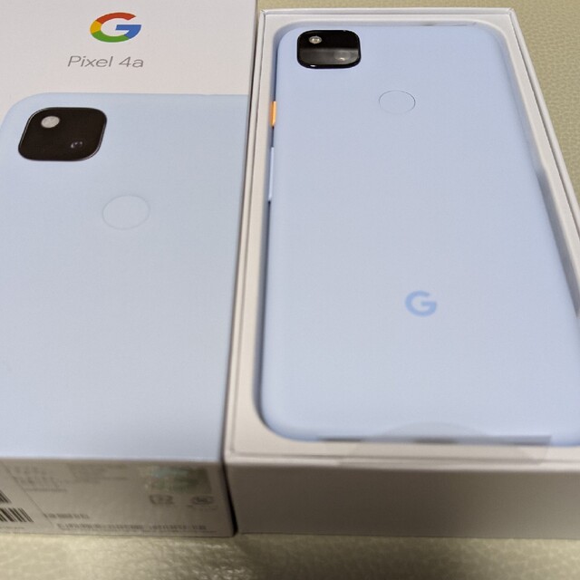 Pixel 4a 128GB ケース付き ブルー