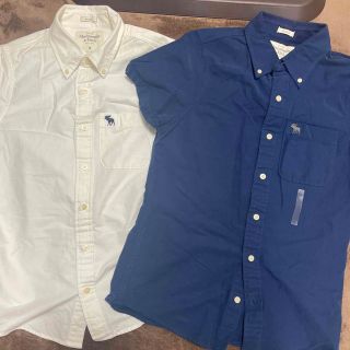 アバクロンビーアンドフィッチ(Abercrombie&Fitch)の未使用　アバクロ　メンズ半袖シャツ2枚セット(シャツ)