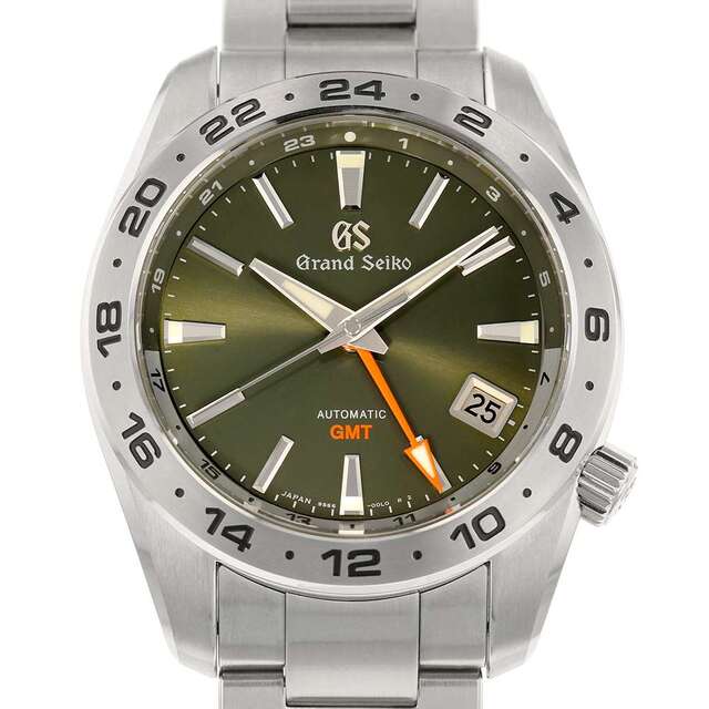 高級素材使用ブランド SEIKO オリーブグリーン文字盤 腕時計 SEIKO