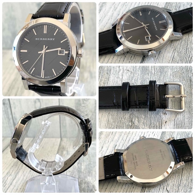 【動作OK】BURBERRY バーバリー 腕時計 シティ BU9001 メンズ