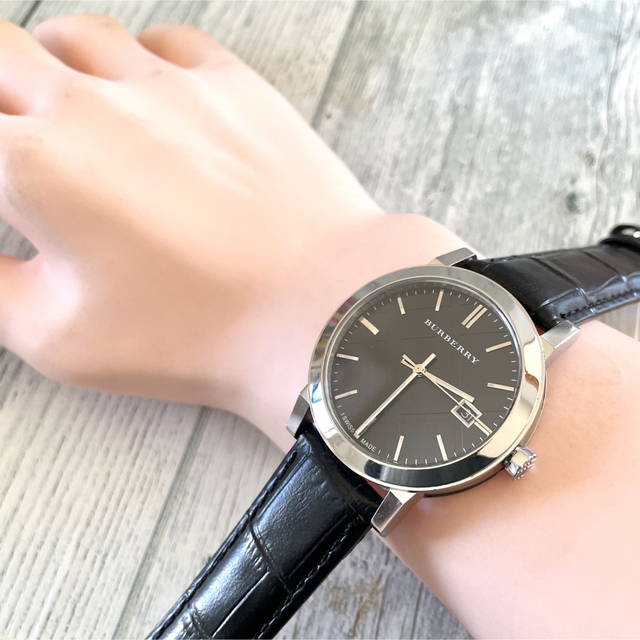 【動作OK】BURBERRY バーバリー 腕時計 シティ BU9001 メンズ