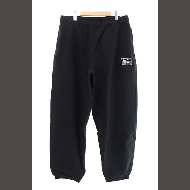 NIKE STUSSY NRG ZR フリース スウェット パンツ XL 黒