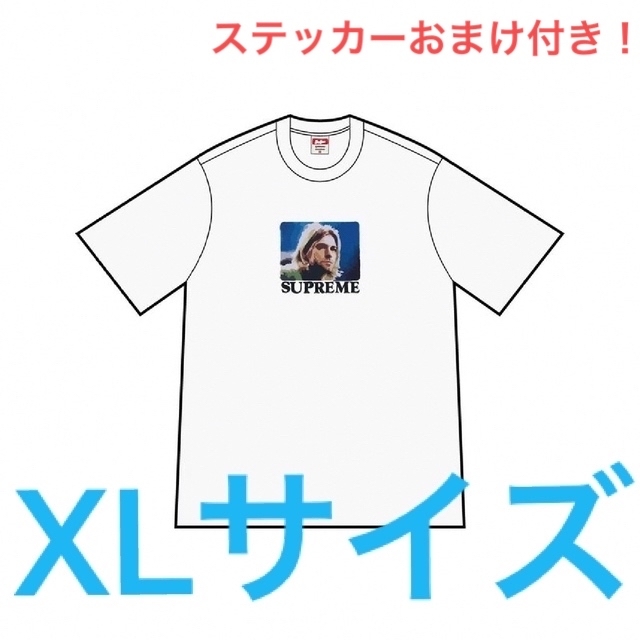 SUPREME シュプリーム 23SS Kurt Cobain Tee カートコバーンフォトプリント 半袖Tシャツ カットソー ホワイト