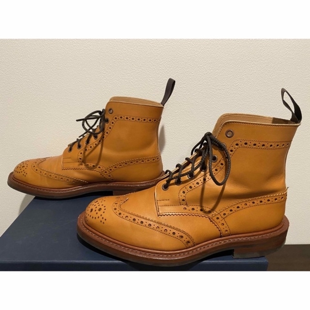 ずっと気になってた Tricker's カントリーブーツ Malton Stow UK7.5