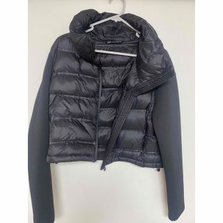 ザラ(ZARA)のZARA 黒ダウンコート　コントラストパフジャケット(ダウンコート)