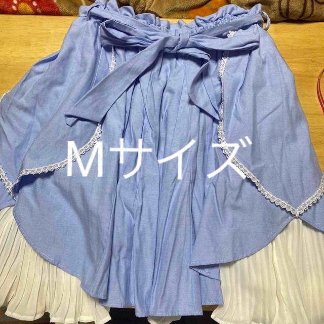 axes femme(アクシーズファム)のアクシーズファーム　スカート　レディース　膝丈スカート　かわいい　M リボン レディースのスカート(ひざ丈スカート)の商品写真