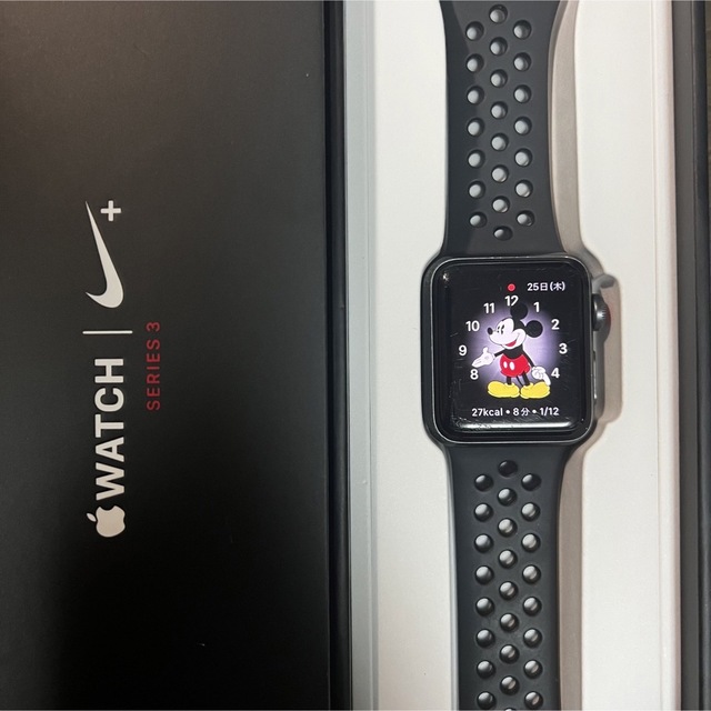 Apple Watch セルラーモデル NIKE バンド - 腕時計(デジタル)