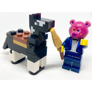 レゴ(Lego)の【新品】レゴ LEGO マインクラフト　黒馬、金にんじん【正規品】(その他)