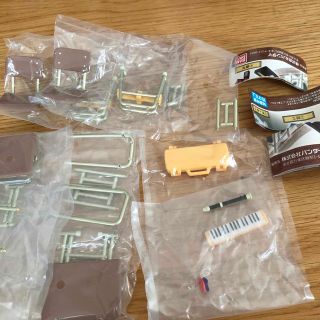 バンダイ(BANDAI)のぼくの小学校　授業編　ガチャガチャ　カプセルトイ　3点セット　バンダイ(その他)